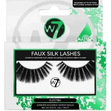 W7 Faux Silk Lashes Electra - Wiederverwendbare Kunstseiden-Wimpern
