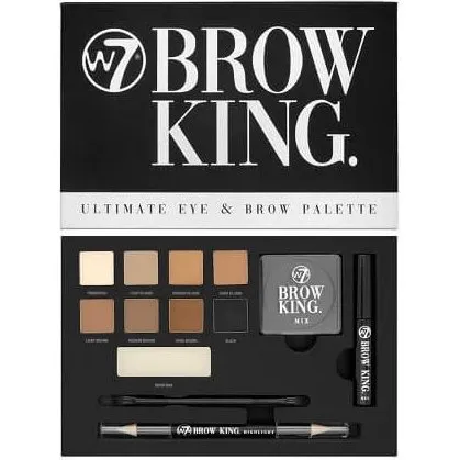 W7 Brow King Ultimate Augenbrauen-Kit