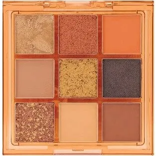 W7 Sweet Brown Sugar Lidschatten-Palette, 9 Farben, Vegan