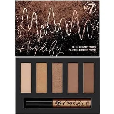 W7 Amplify Knockout Rouge-Kit mit 5 Farben & 1 flüssigem Lidschatten