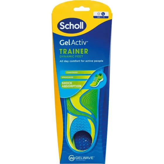 Scholl Gel Activ Trainer Einlegesohlen, Größe M, 1 Paar
