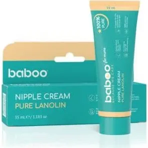 Baboo Brustwarzencreme mit reinem Lanolin, 35 ml