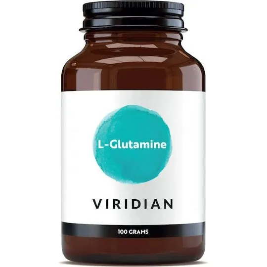 Viridian L-Glutamin 100g Weintraube