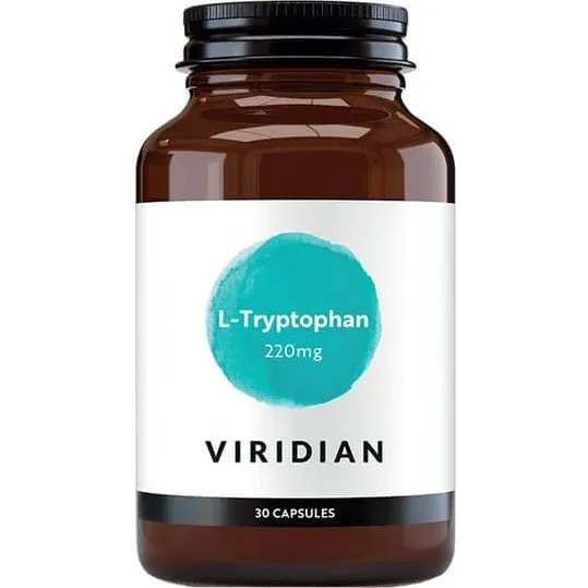 Viridian L-Tryptophan Kapseln, 30 Stück