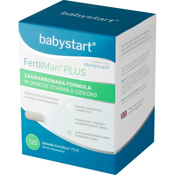 Babystart FertilMan Plus, 120 Tabletten