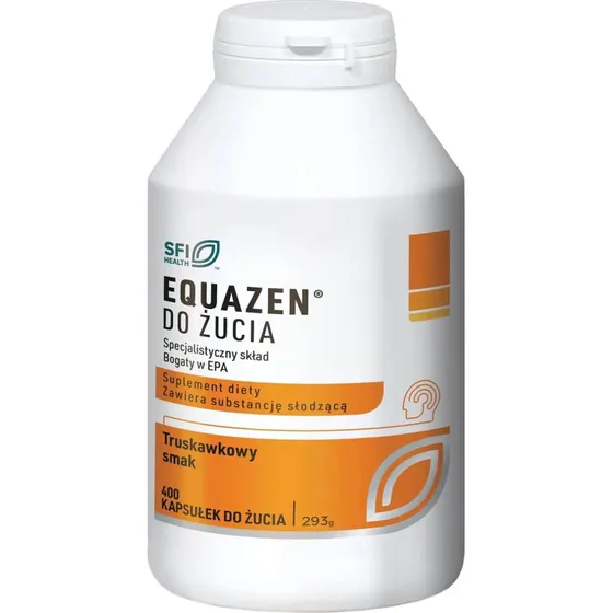 Equazen Omega-3 Kapseln Erdbeergeschmack, 400 Stück
