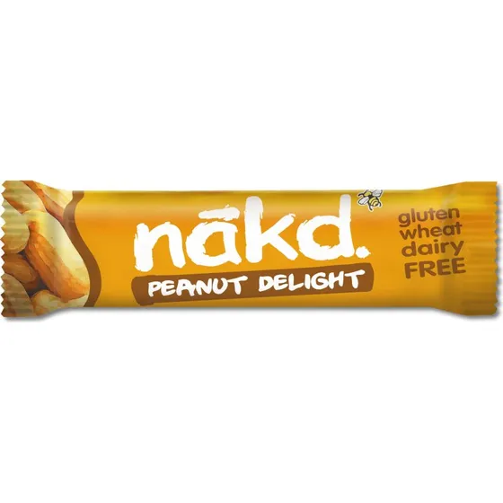 Nakd Roh-veganer Erdnuss-Riegel, 35 g