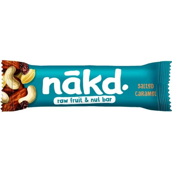 Nakd Veganer Riegel Gesalzenes Karamell, Glutenfrei, 35g