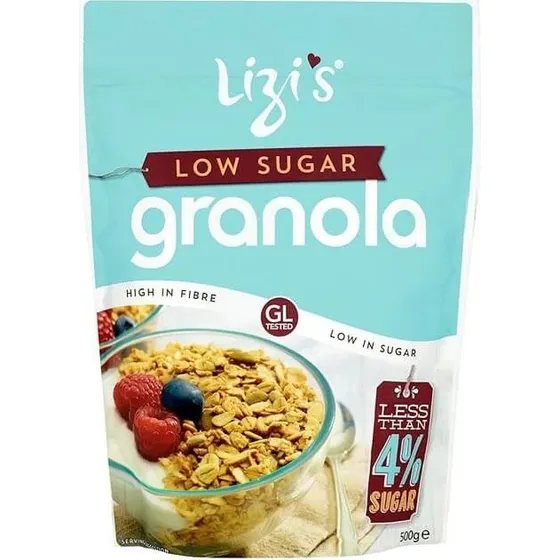 Lizi's Kokosnuss-Müsli mit geringem Zuckergehalt, 500 g