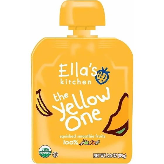 Ella's Kitchen Bio-Bananen-Mango-Aprikosen-Püree, 90g