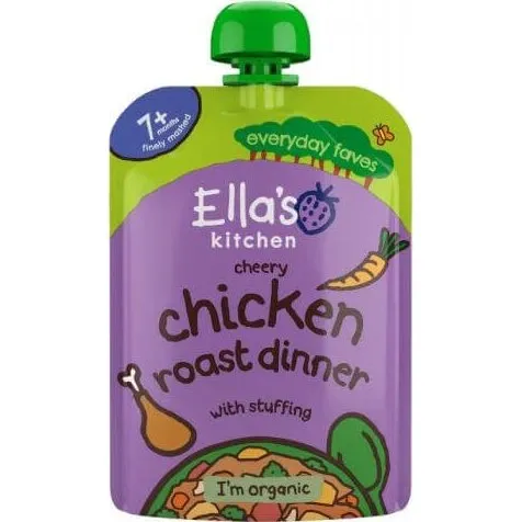 Ella's Kitchen BIO Gefülltes Brathähnchen, 130 g