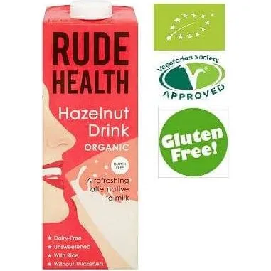 Rude Health Bio-Haselnussmilch, 1L