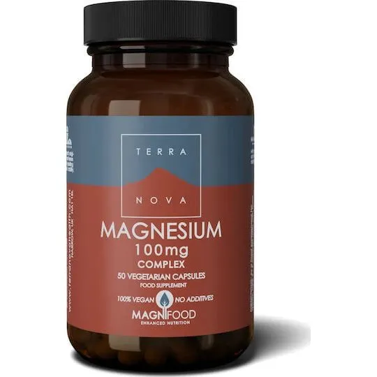 TerraNova Magnesium-Komplex 100mg 50 Kräuterkapseln