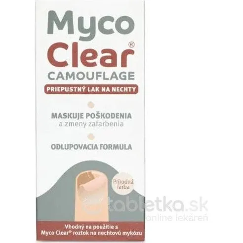 Myco Clear Camouflage Nagellack, 5 ml