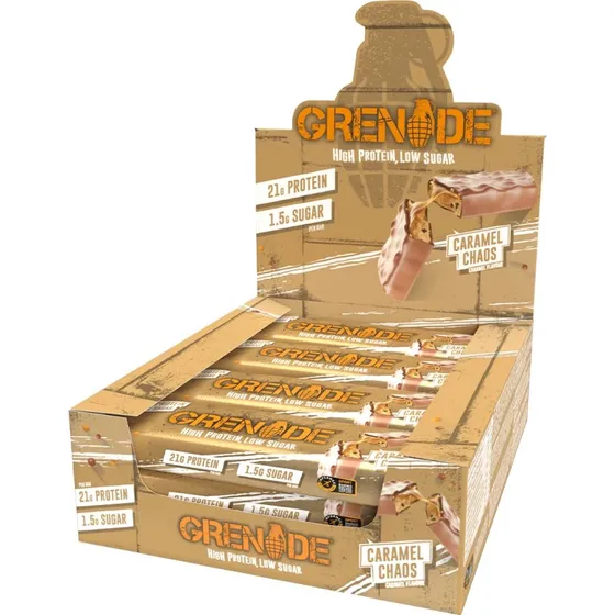 Grenade High Protein Bar Caramel Chaos, 60g