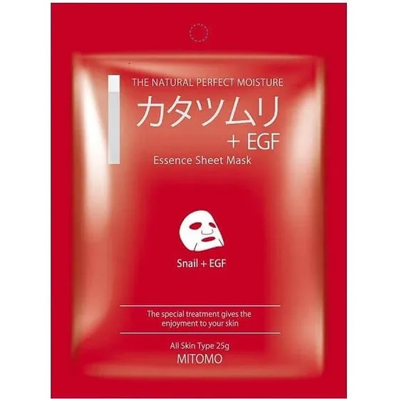 Mitomo Anti-Aging-Gesichtsmaske mit Schneckenextrakt, 25 g