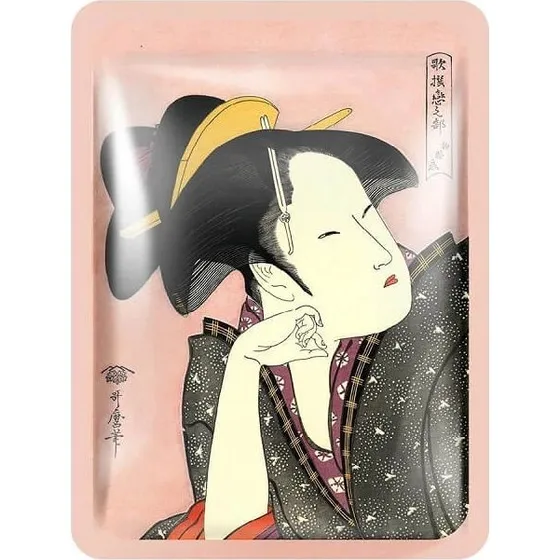 Mitomo Gesichtsmaske mit Kamelienextrakt und Matcha, 25 g