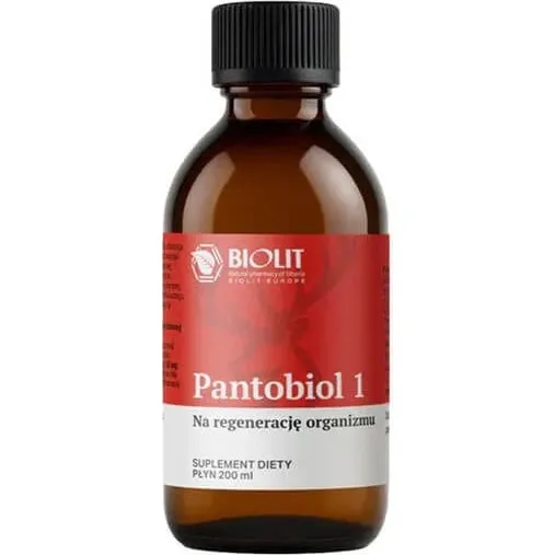 Biolite Pantobiol 1, flüssiges Nahrungsergänzungsmittel, 200 ml