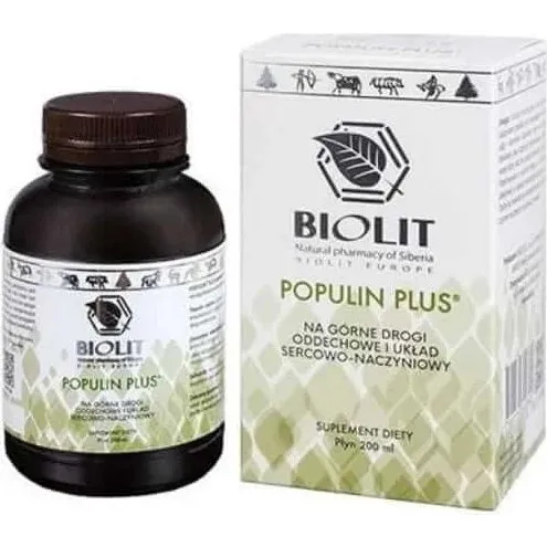 BIOLIT Populin Plus Schwarzpappel-Extrakt 200ml