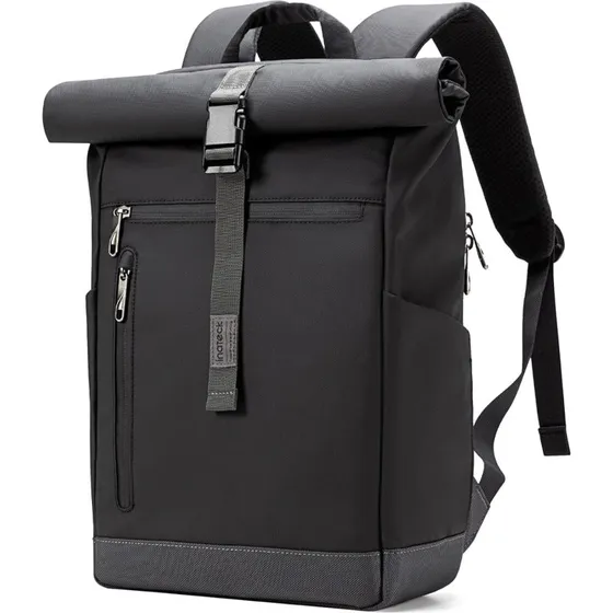 inateck BP01003 25-30L Grau RollTop Rucksack wasserabweisend