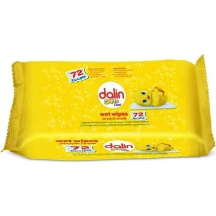 Dalin Soft & Clean Feuchttücher, 72 Stück