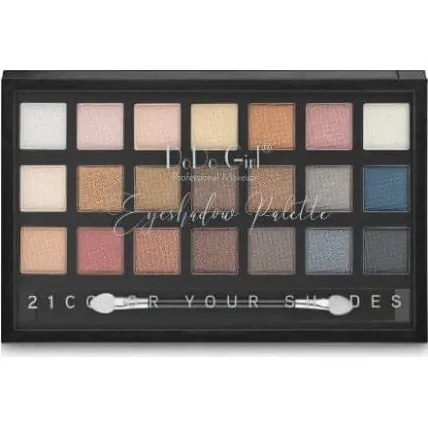 Dodo Girl Lidschattenpalette mit 21 Farben