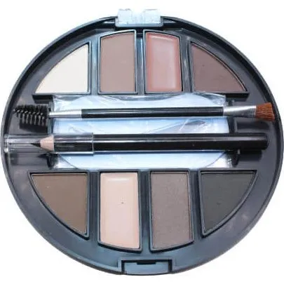 Iman Of Noble Eyebrow Kit - Augenbrauen-Set mit Schablonen, Shade 02