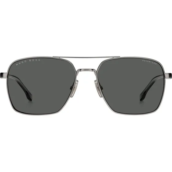 BOSS 1045/S/IT Sonnenbrille Herren Ruthenium Pilot Grau