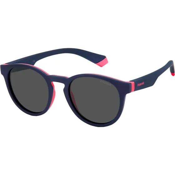 Polaroid Junior Sonnenbrille PLD 8048/S Blau Gelb Polarisiert