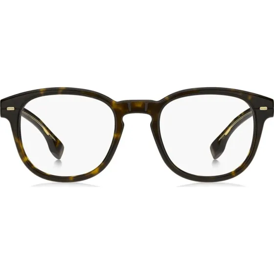 BOSS 1384 Herrenbrille Havana Rechteckig aus Acetat