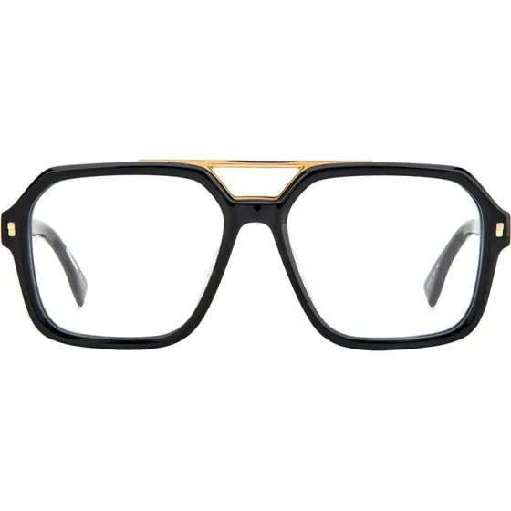 Dsquared2 D2 0035 Brille Herren - Schwarz, Quadratisch, Acetat