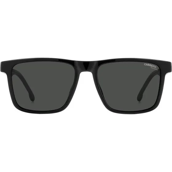 Carrera CA8061/CS Sonnenbrille Herren - Grau, Quadratisch, Clip-on