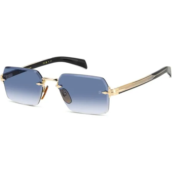 David Beckham DB 7109/S Sonnenbrille Herren Gold Blau 56mm