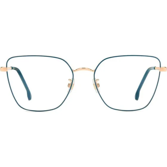 Carrera 3022 Brille Damen - Rechteckig, Blau/Gold
