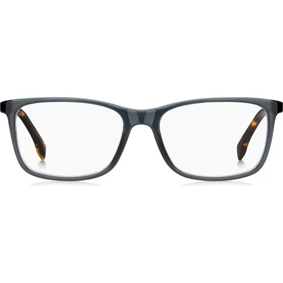 Boss 1573 Brille Herren - Rechteckig, Grau Havanna