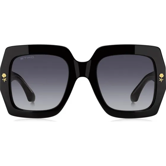 Etro Sonnenbrille 0011/S Damen - Schwarz/Grau Oversize