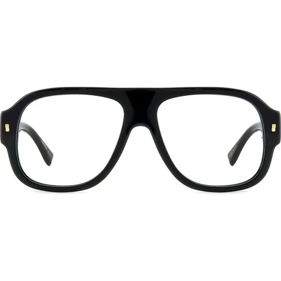 Dsquared2 D2 0125 Brille Herren - Schwarz, Rechteckig