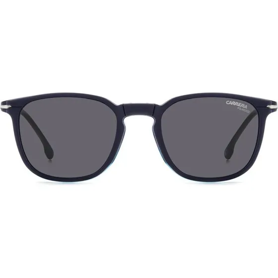 Carrera CA 332/CS Herren Sonnenbrille Blau Rechteckig mit Clip-On