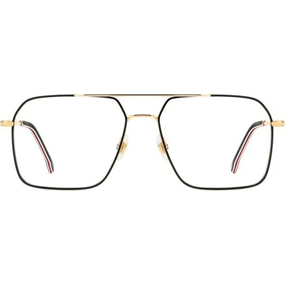 Carrera 336 Brille Herren - Rechteckige Optik in Schwarz/Gold