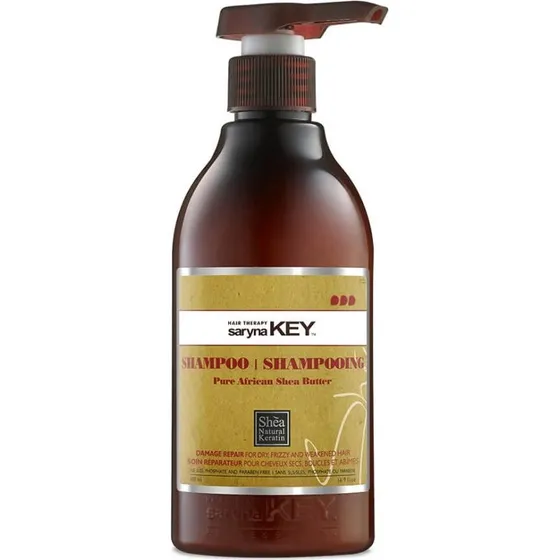 Saryna Key Damage Repair Shampoo mit Shea Butter, 500ml