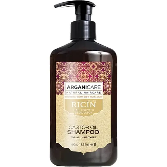 Arganicare Haarwuchsshampoo mit Rizinusöl, 400ml