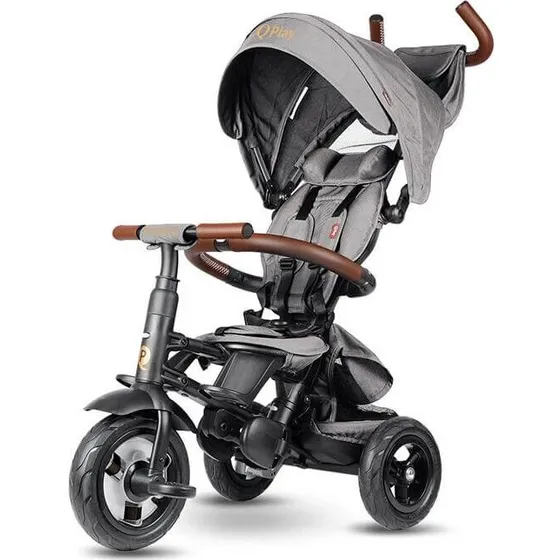 Qplay Rito Deluxe Klappbares Dreirad, Grau