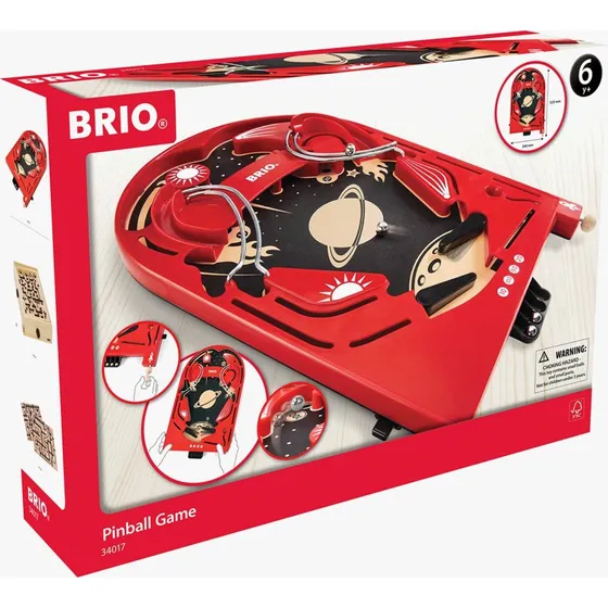 BRIO Games Holz-Flipper Space Safari