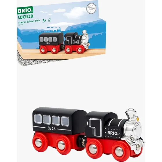 BRIO World Sonderedition Zug 2026 - Limitierte Dampflok & Wagen