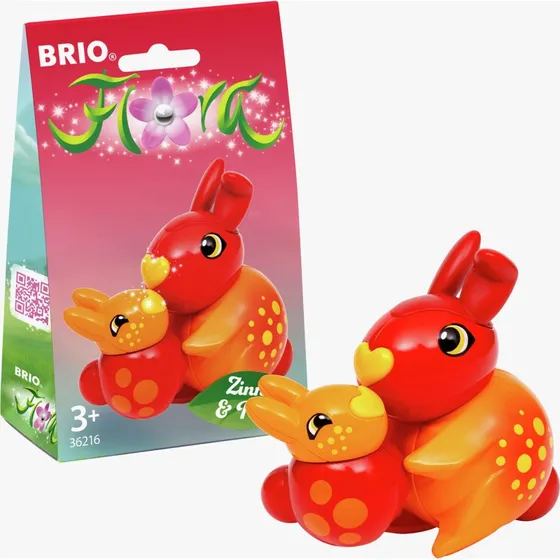 BRIO Flora 36216 Figurenset Zinnia & Peach