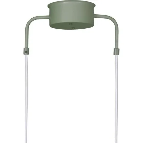 Globen Lighting Pendelleuchte Curve 3 - Grün - 3-flammig - 95 cm