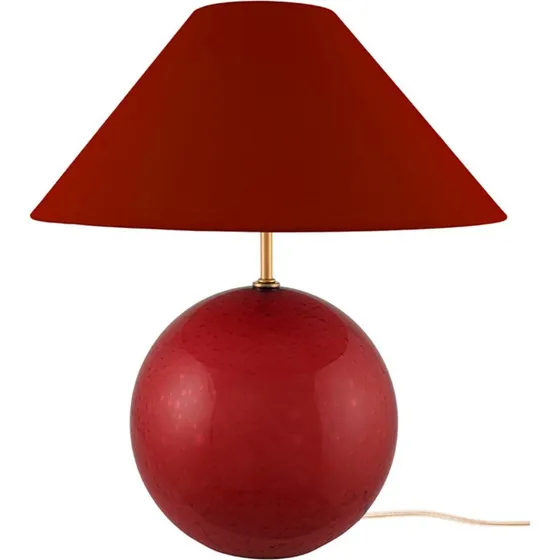 Globen Lighting Iris 35 Tischleuchte Burgundy