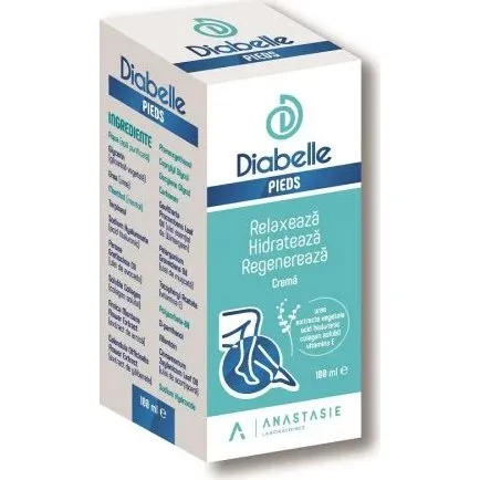 Anastasie Laboratoires Diabelle Pieds Diabetiker-Fußcreme, 100 ml