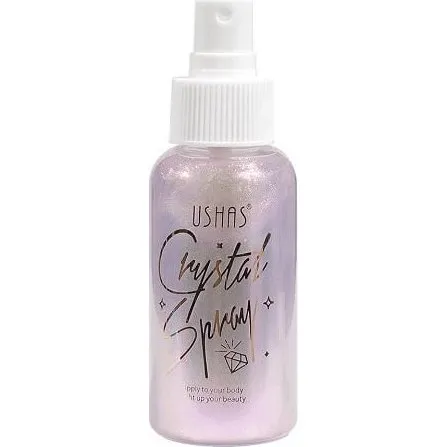 Ushas Illuminierendes Körperspray Kristall 04, 80 ml