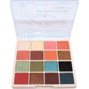 Myth Beauty Lidschattenpalette, 16 Farben, Profi-Make-up Set